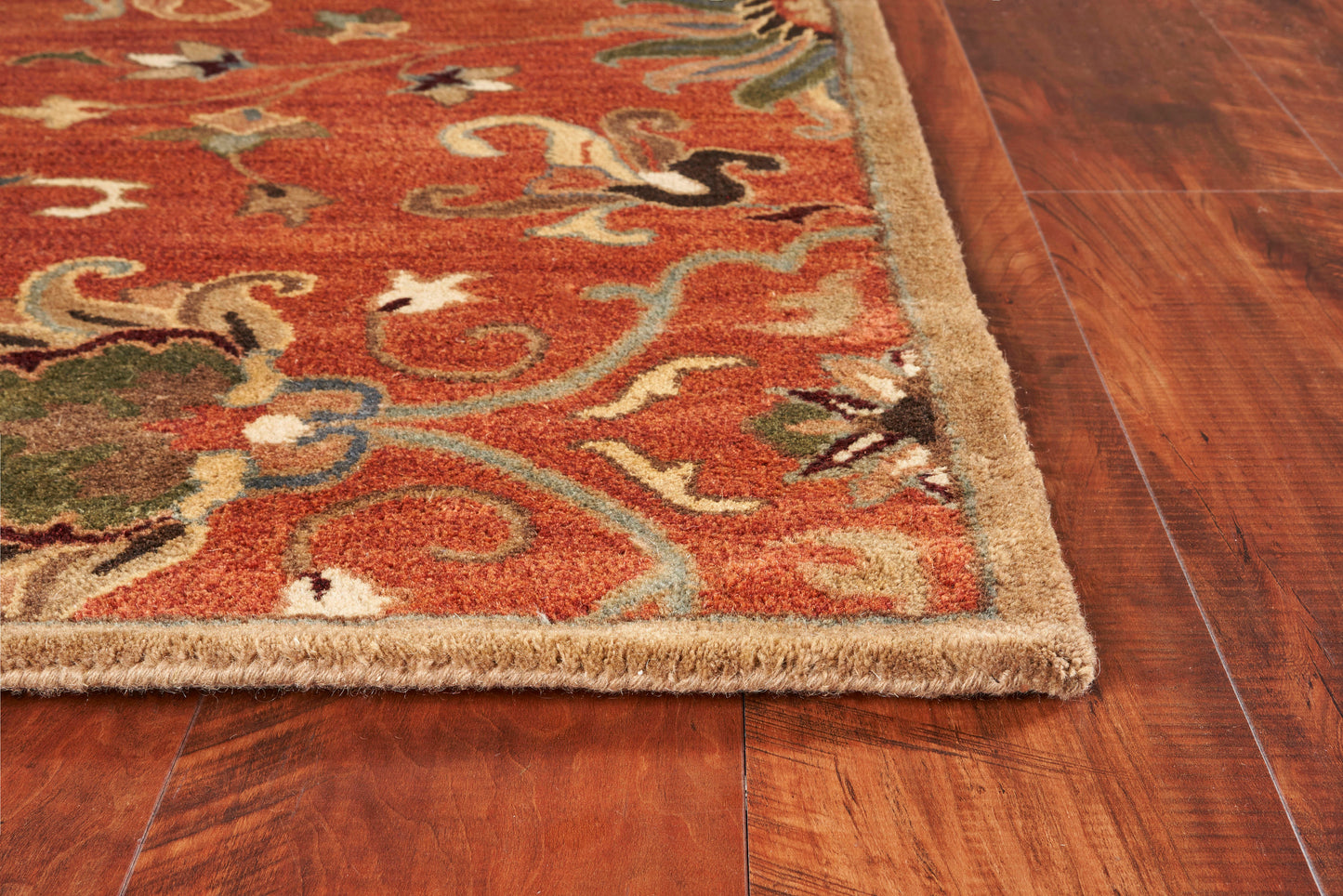 Syriana 6009 Sienna Agra Hand Tufted Area Rug - Kas