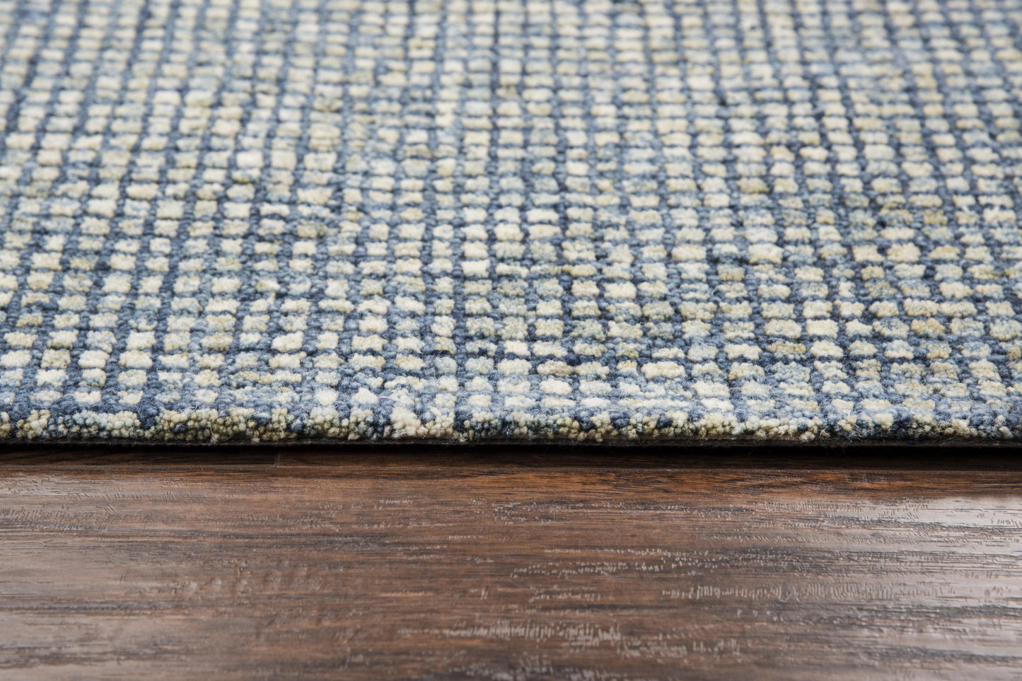 Talbot TAL101 Blue Hand Tufted Rug - Rizzy