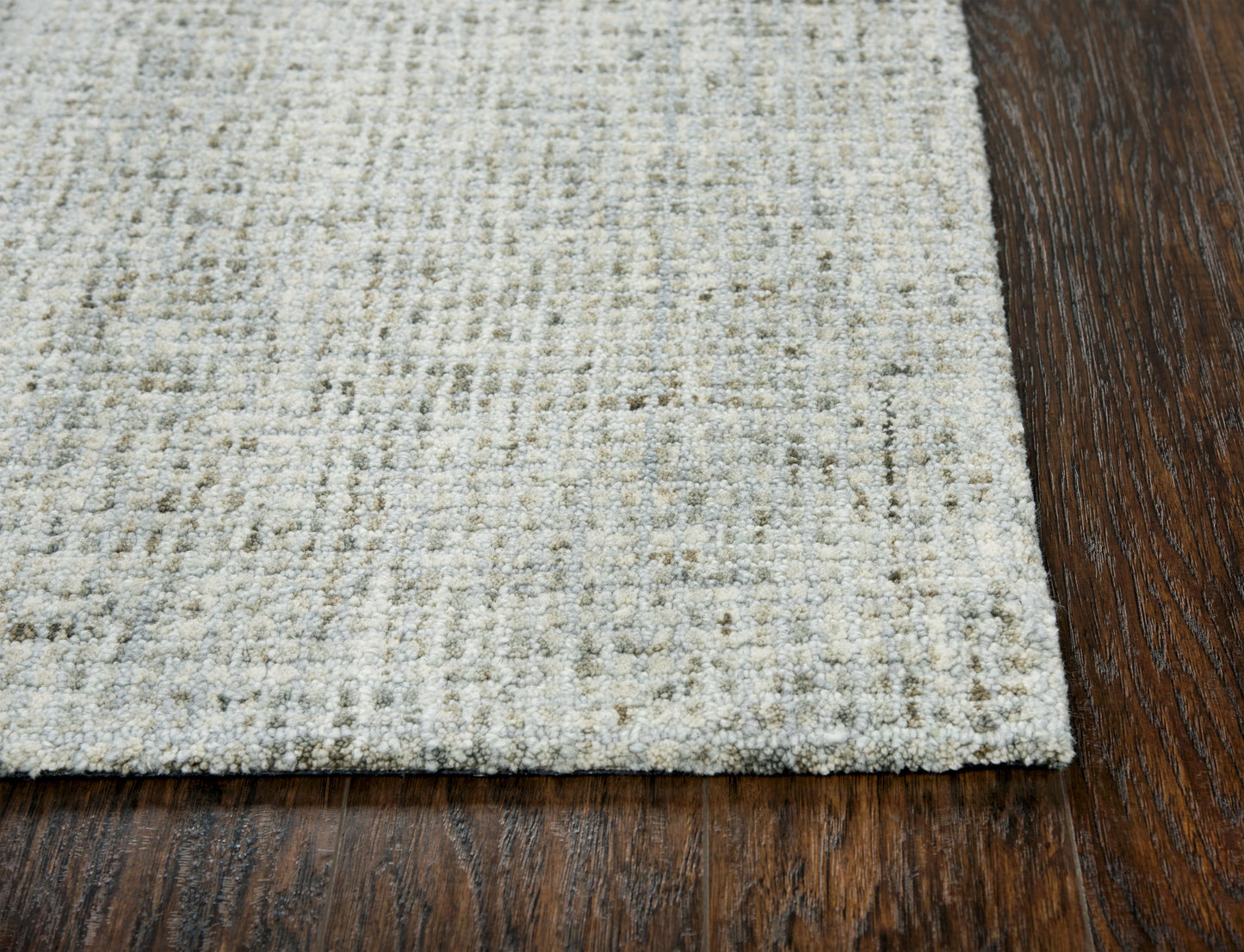 Talbot TAL104 Light Gray Hand Tufted Rug - Rizzy