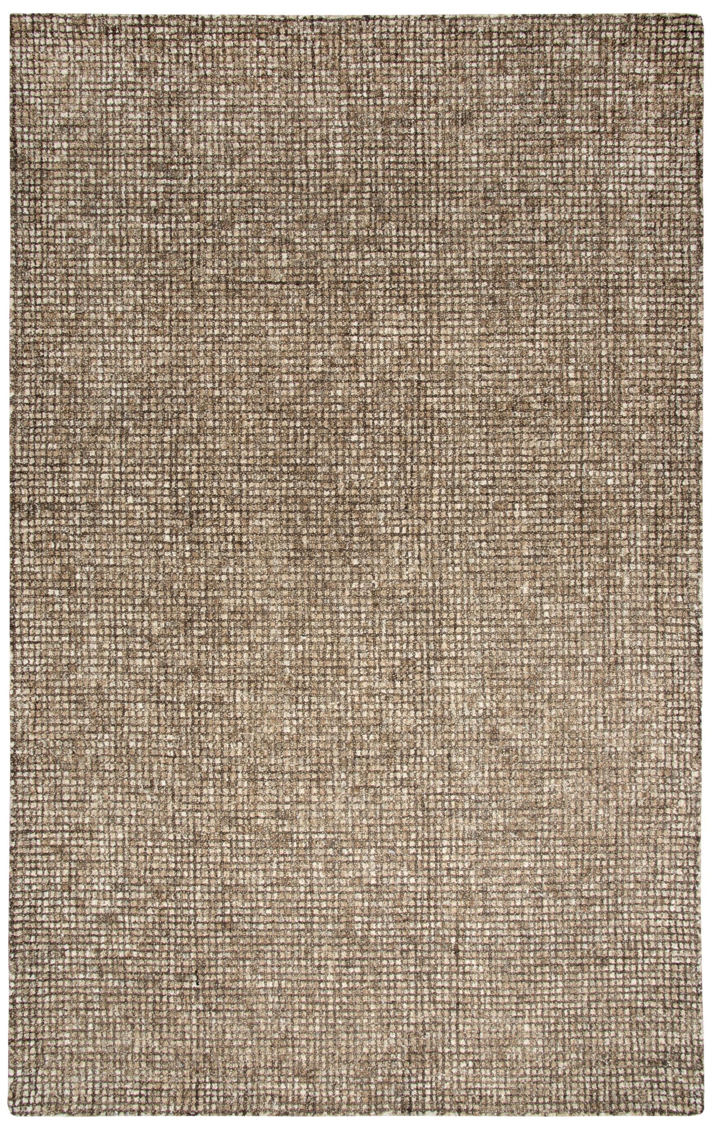 Talbot TAL105 Brown Hand Tufted Rug - Rizzy