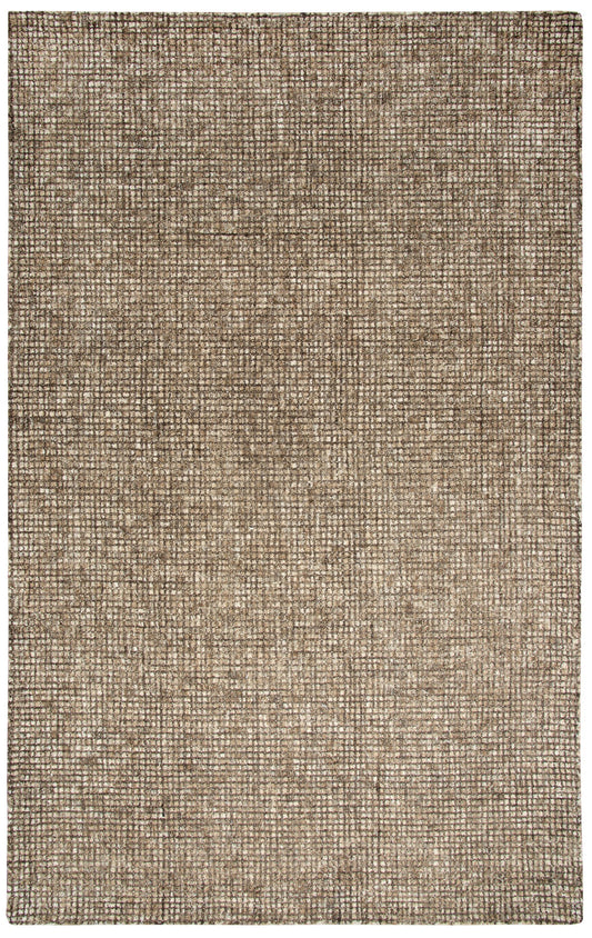 Talbot TAL105 Brown Hand Tufted Rug - Rizzy