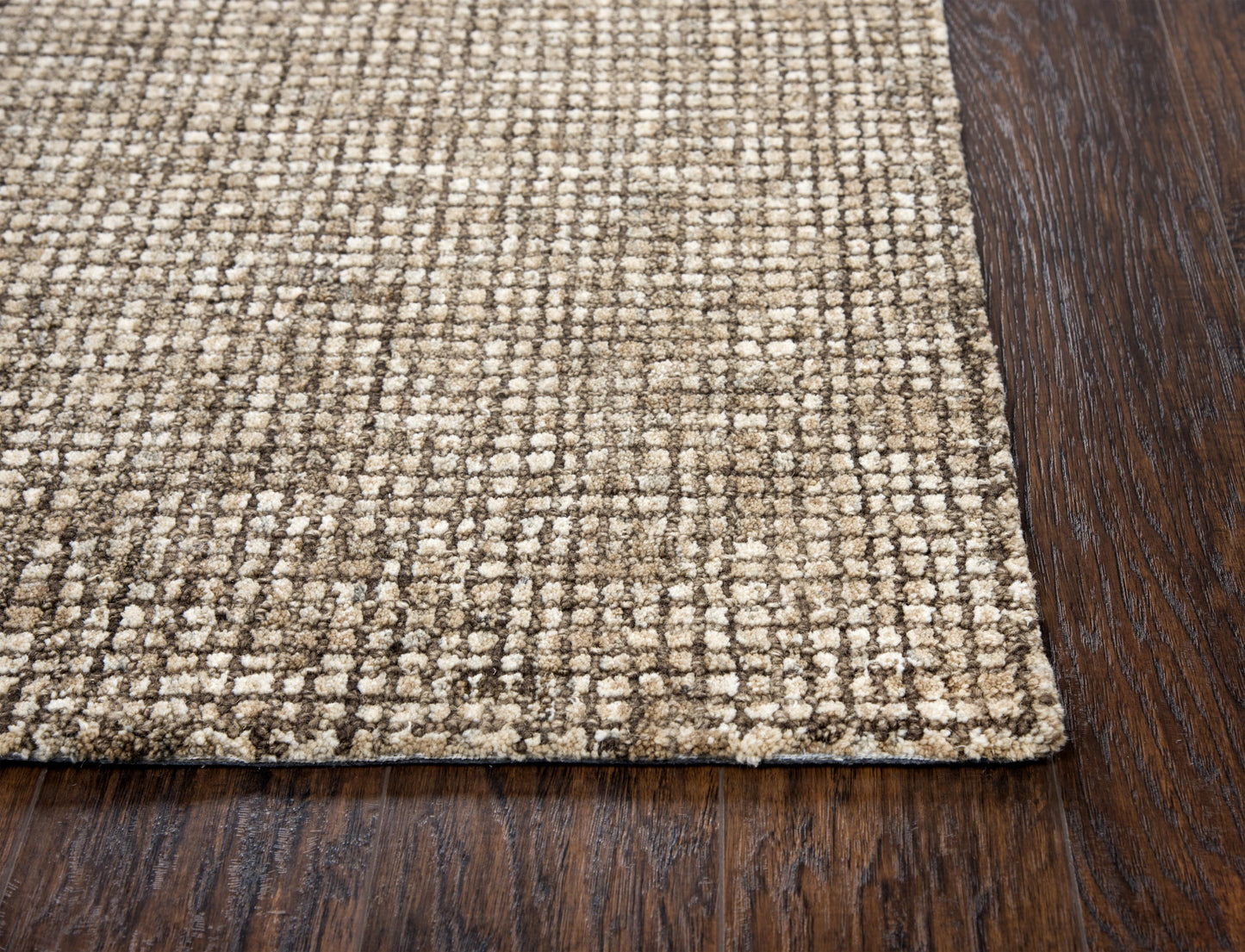 Talbot TAL105 Brown Hand Tufted Rug - Rizzy