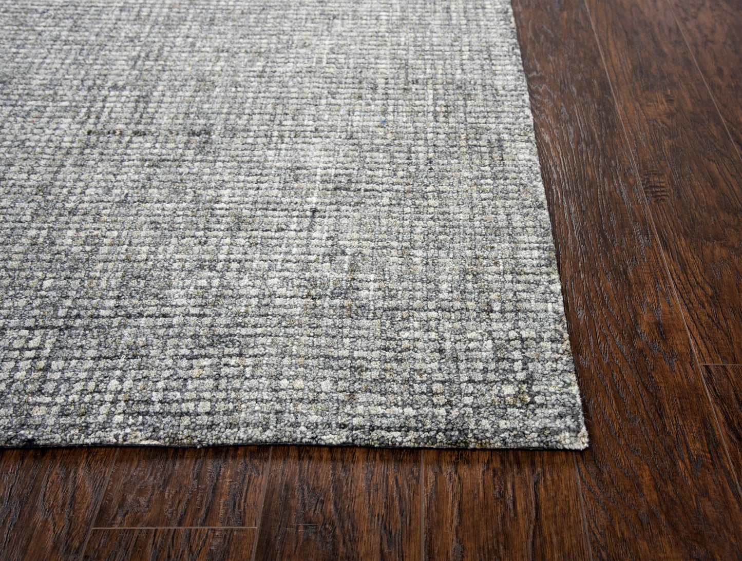 Talbot TAL106 Dark Gray Hand Tufted Rug - Rizzy