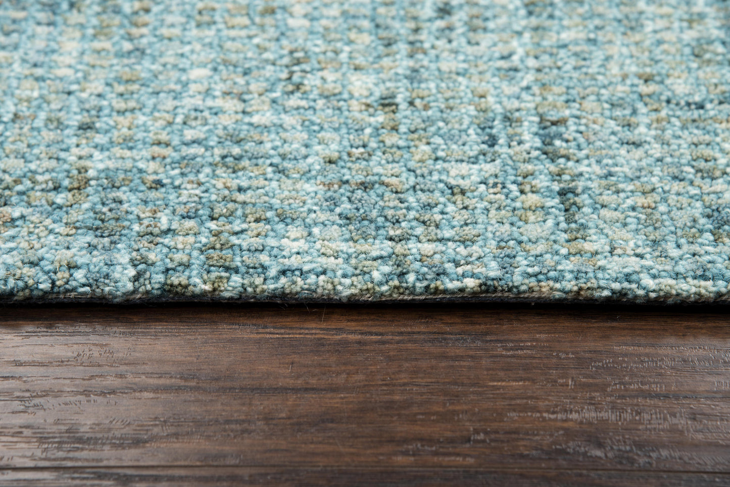 Talbot TAL107 Teal Hand Tufted Rug - Rizzy