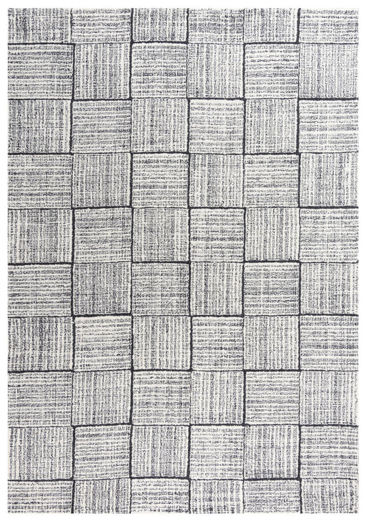 Taylor TAY863 Charcoal Hand Tufted Rug - Rizzy