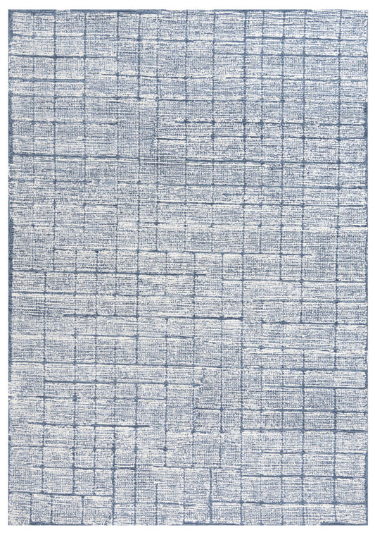 Taylor TAY873 Blue Hand Tufted Rug - Rizzy