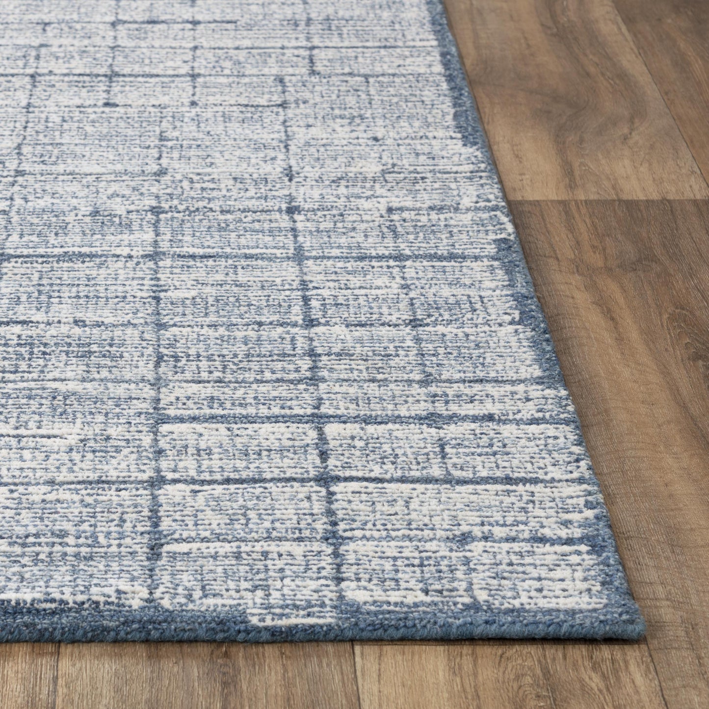 Taylor TAY873 Blue Hand Tufted Rug - Rizzy