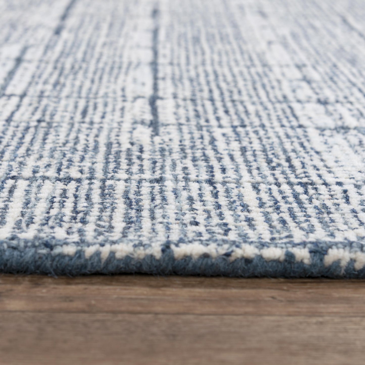 Taylor TAY873 Blue Hand Tufted Rug - Rizzy