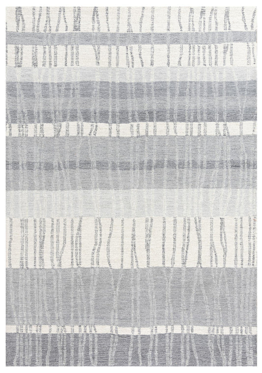 Taylor TAY889 Gray Hand Tufted Rug - Rizzy