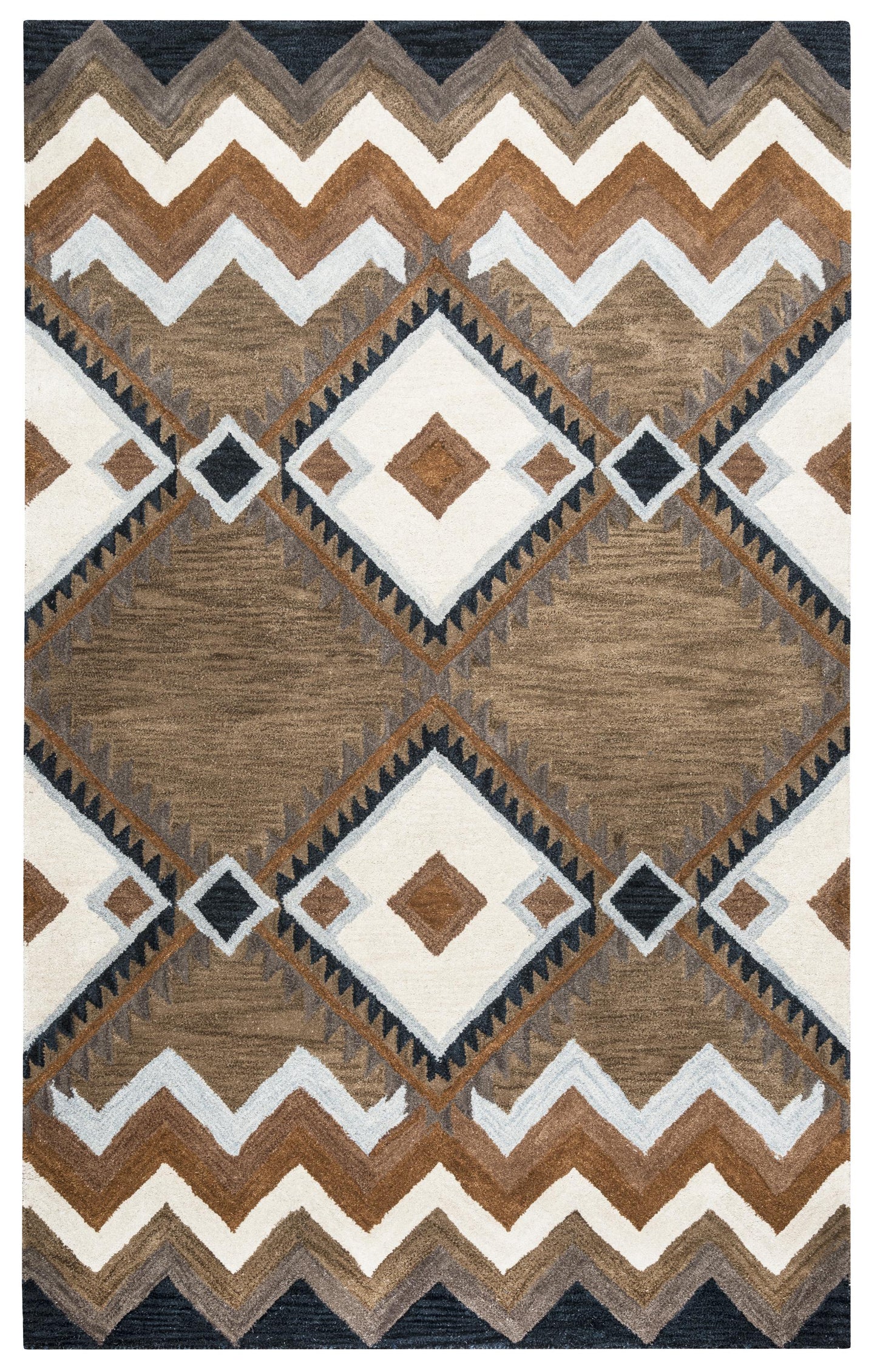 Tumble Weed Loft TL9147 multi Hand Tufted Rug - Rizzy