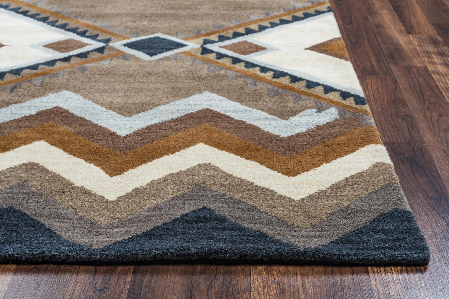 Tumble Weed Loft TL9147 multi Hand Tufted Rug - Rizzy