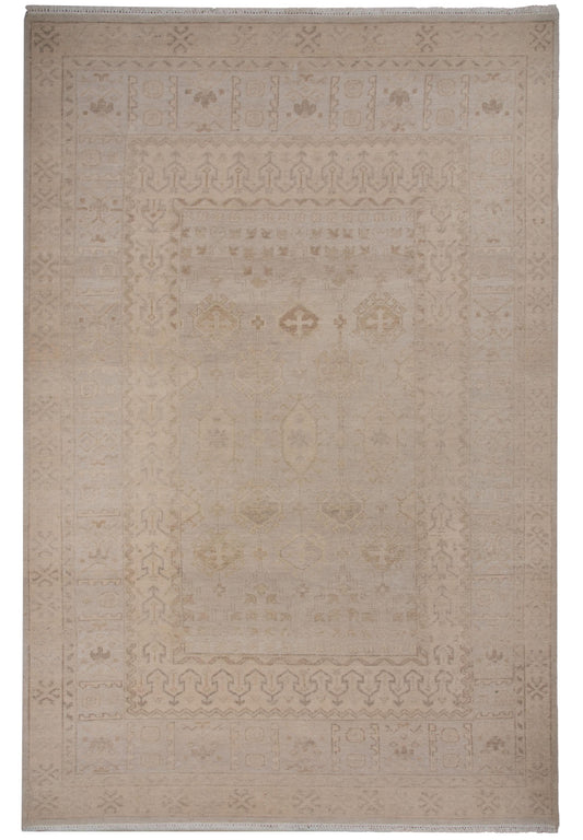 Tuscany TUS716 Ivory Hand Knotted  Rug - Rizzy