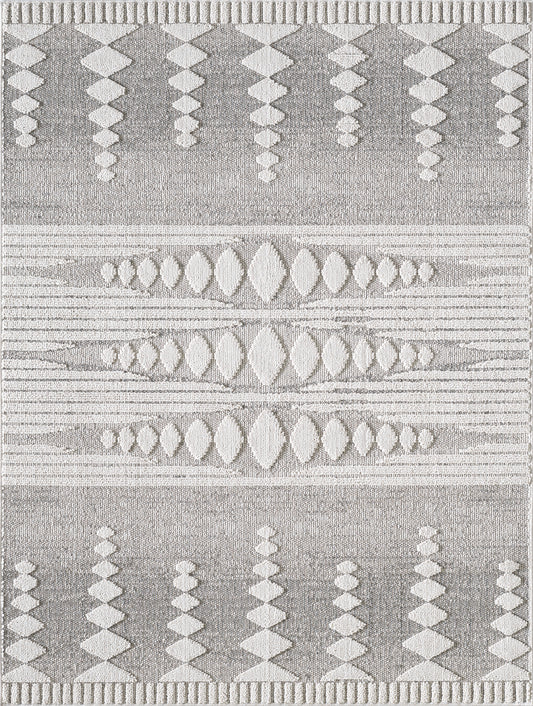 Terra 6774 Natural Beats or Pulse Machine Woven Performance Area Rug - Kas