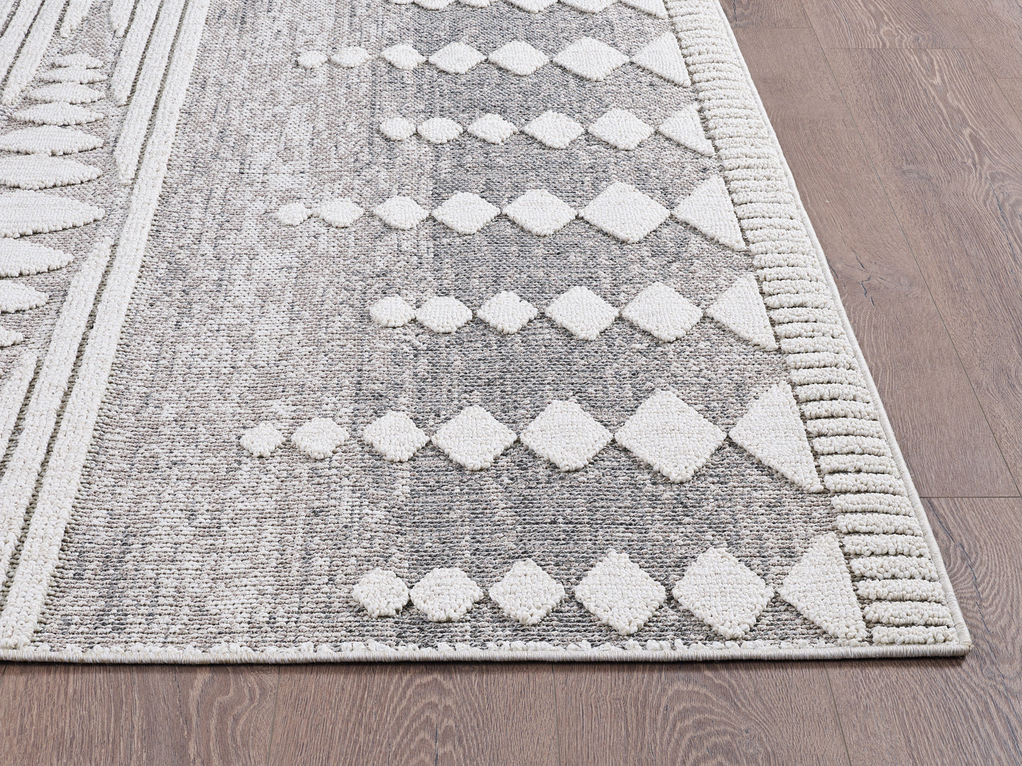 Terra 6774 Natural Beats or Pulse Machine Woven Performance Area Rug - Kas