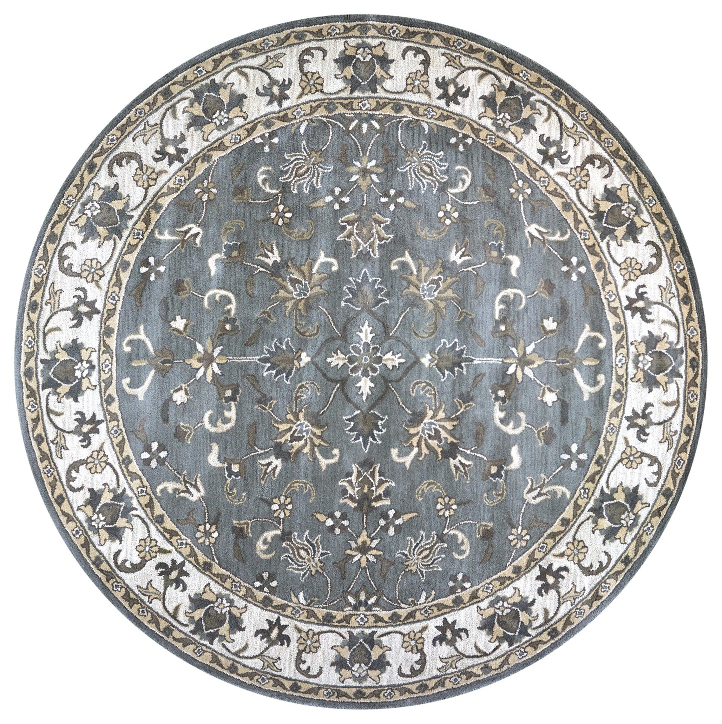 Valintino VN9658 Gray Hand Tufted Rug - Rizzy