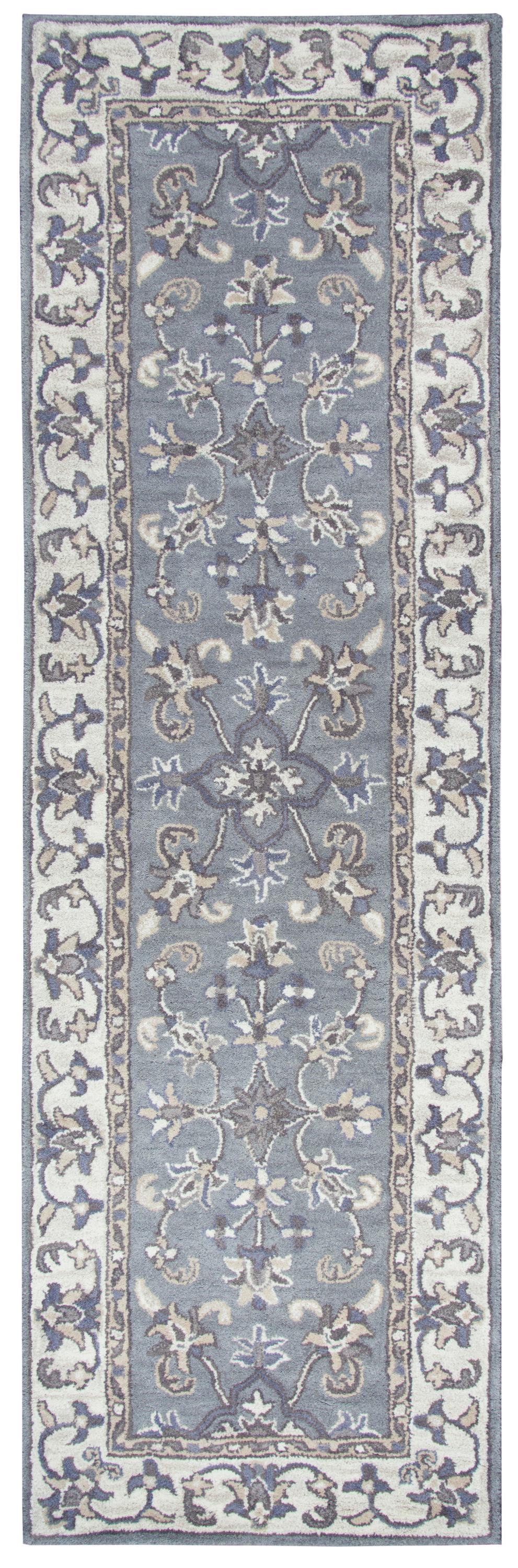 Valintino VN9658 Gray Hand Tufted Rug - Rizzy