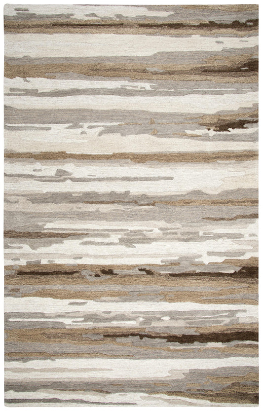 Vogue VOG101 Beige Hand Tufted Rug - Rizzy