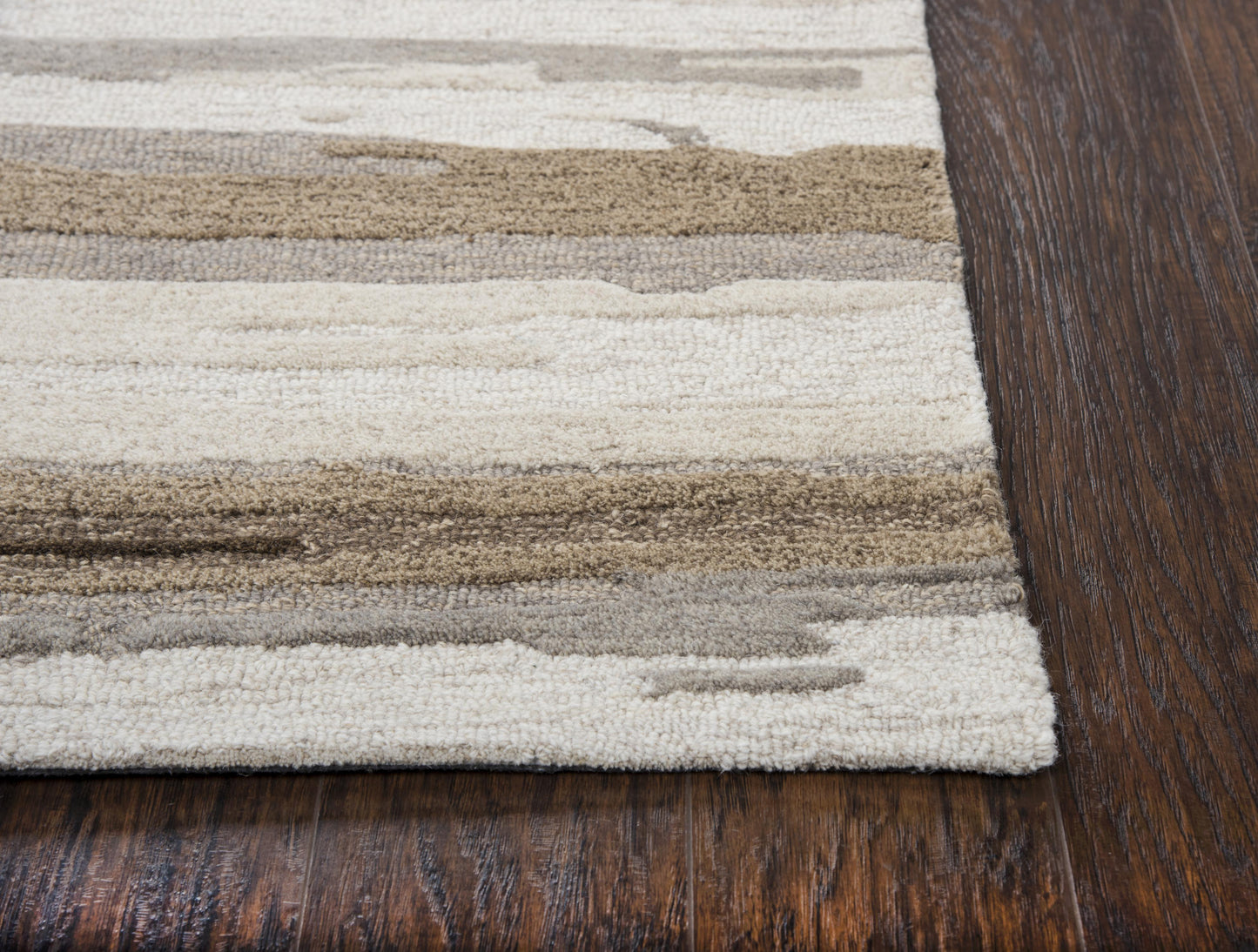 Vogue VOG101 Beige Hand Tufted Rug - Rizzy