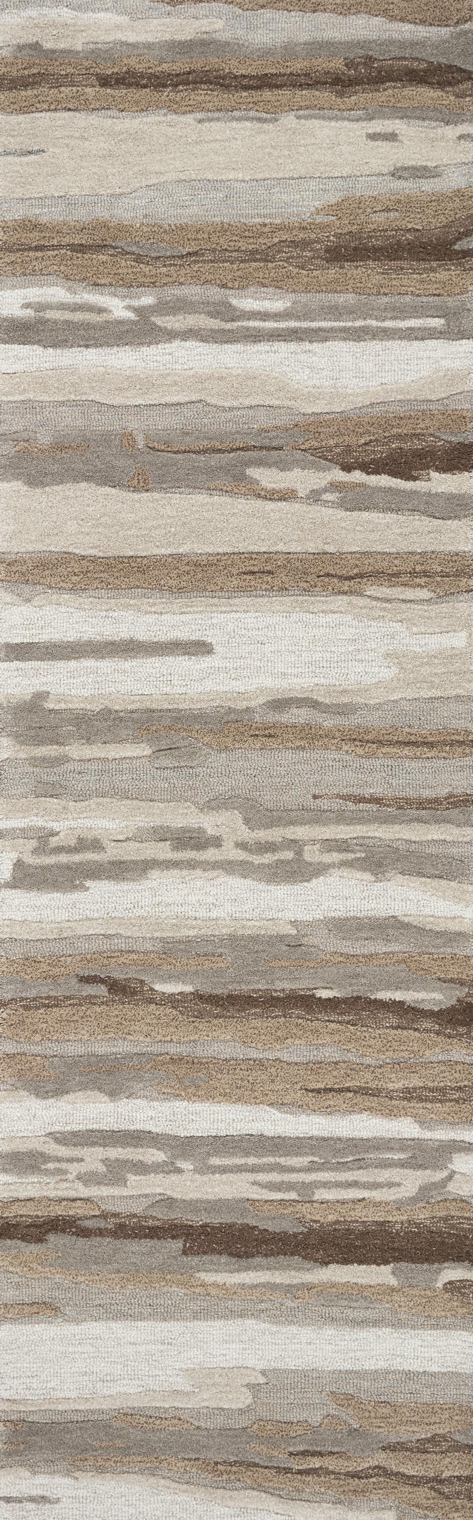 Vogue VOG101 Beige Hand Tufted Rug - Rizzy