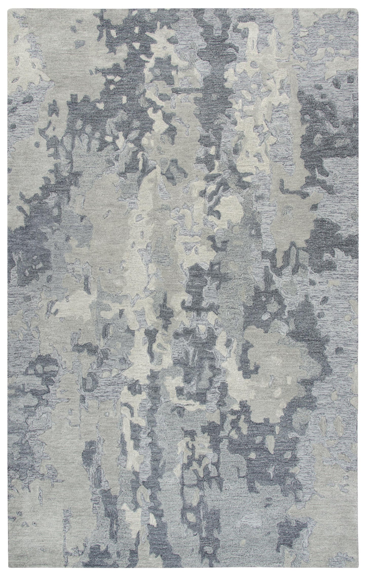 Vogue VOG109 Gray Hand Tufted Rug - Rizzy