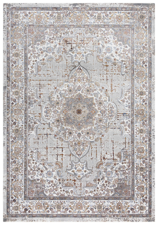 Westchester WES855 Gray/Multi Power Loomed Rug - Rizzy