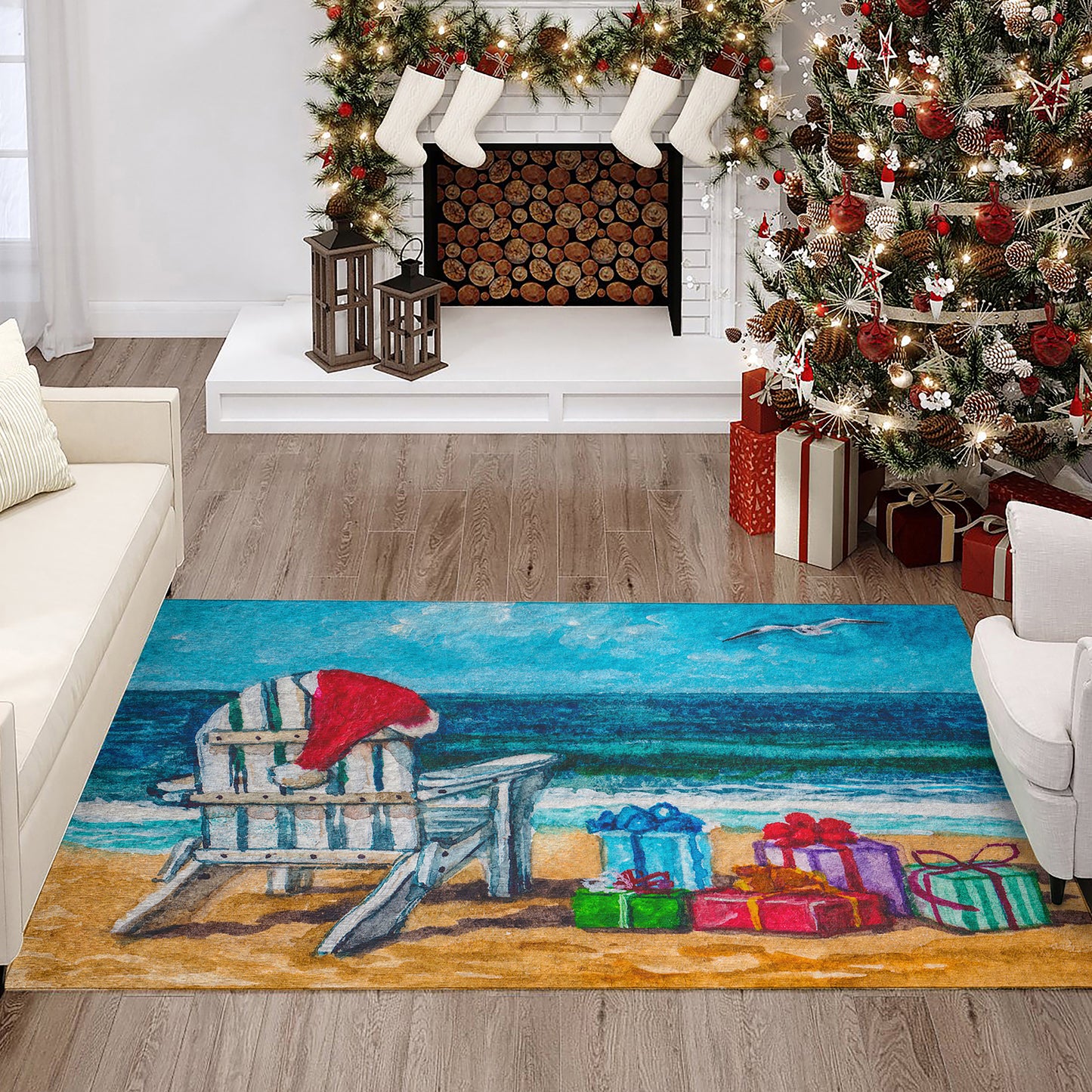 Indoor/Outdoor Wonderland WN9 Ocean Washable