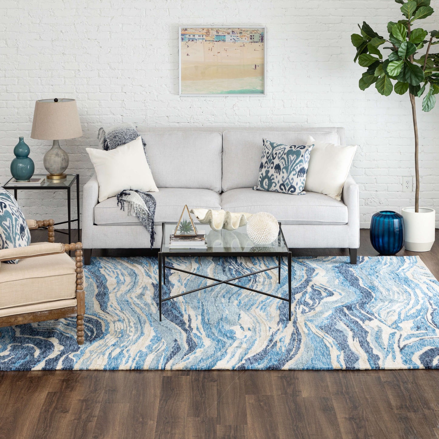 Karastan Rugs Winward Ocean Area Rug