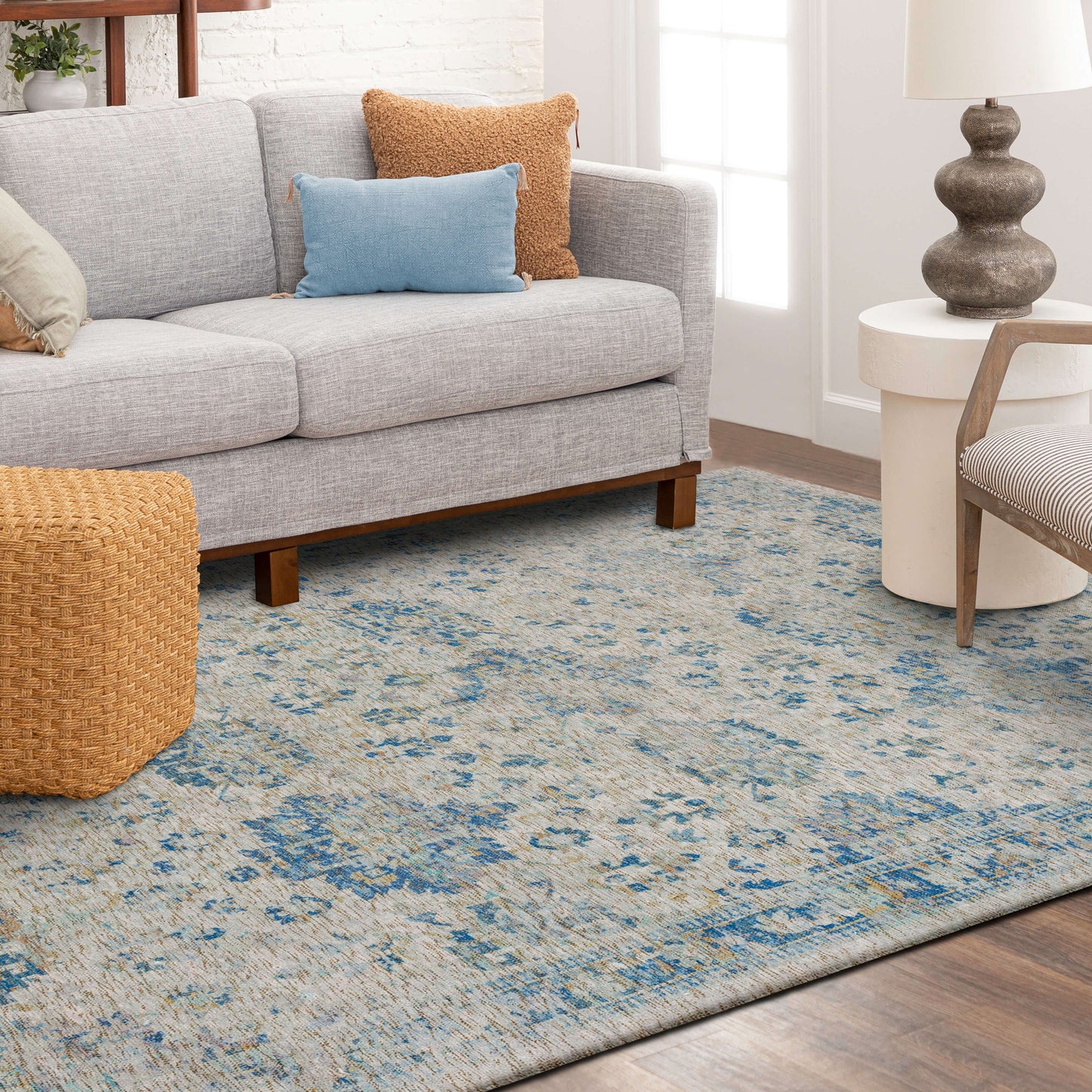 Karastan Rugs Witsand Blue Area Rug