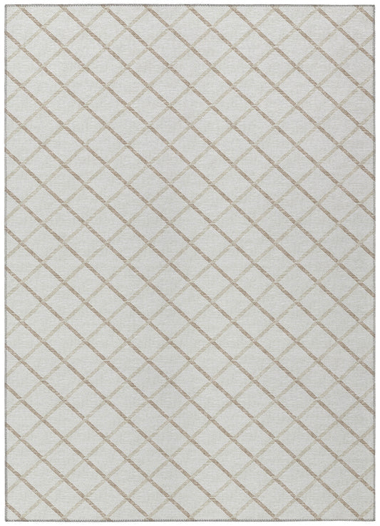 Indoor/Outdoor York YO1 Ivory Washable