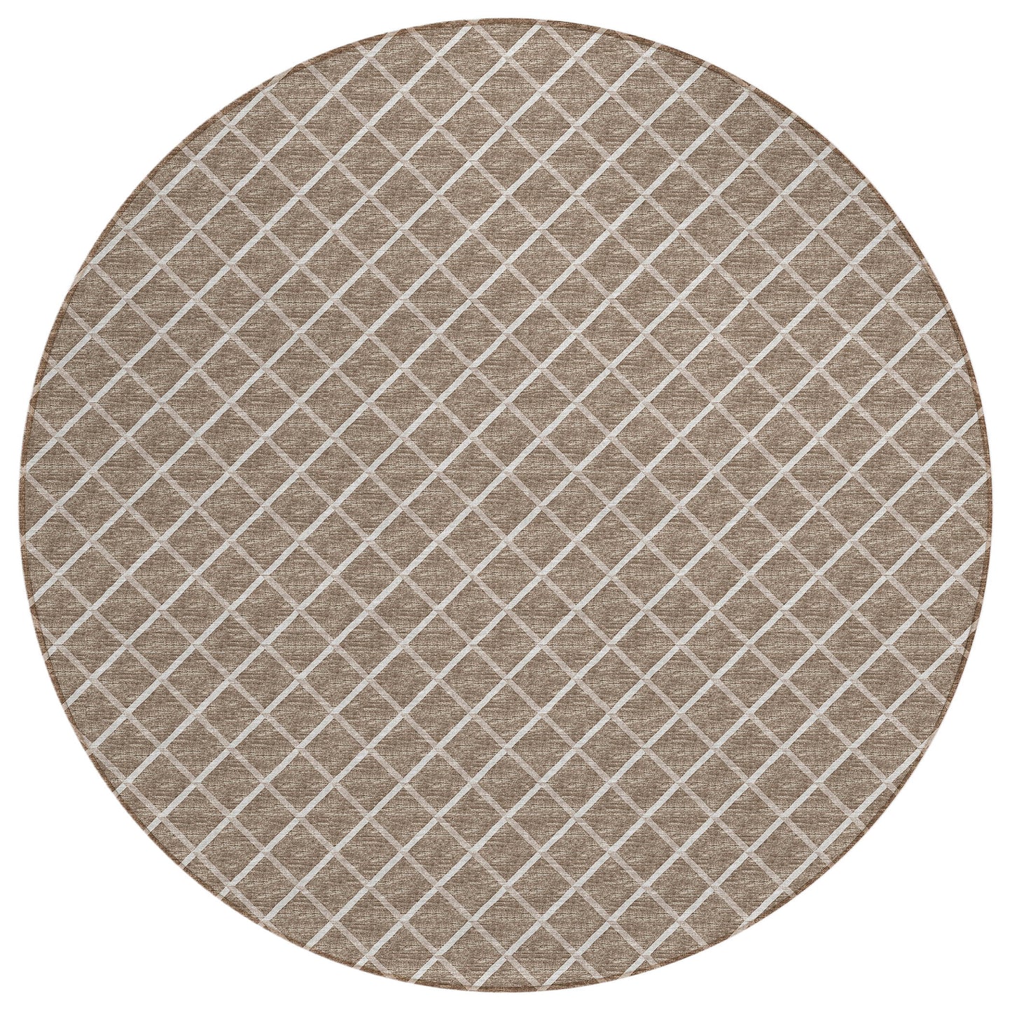 Indoor/Outdoor York YO1 Taupe Washable