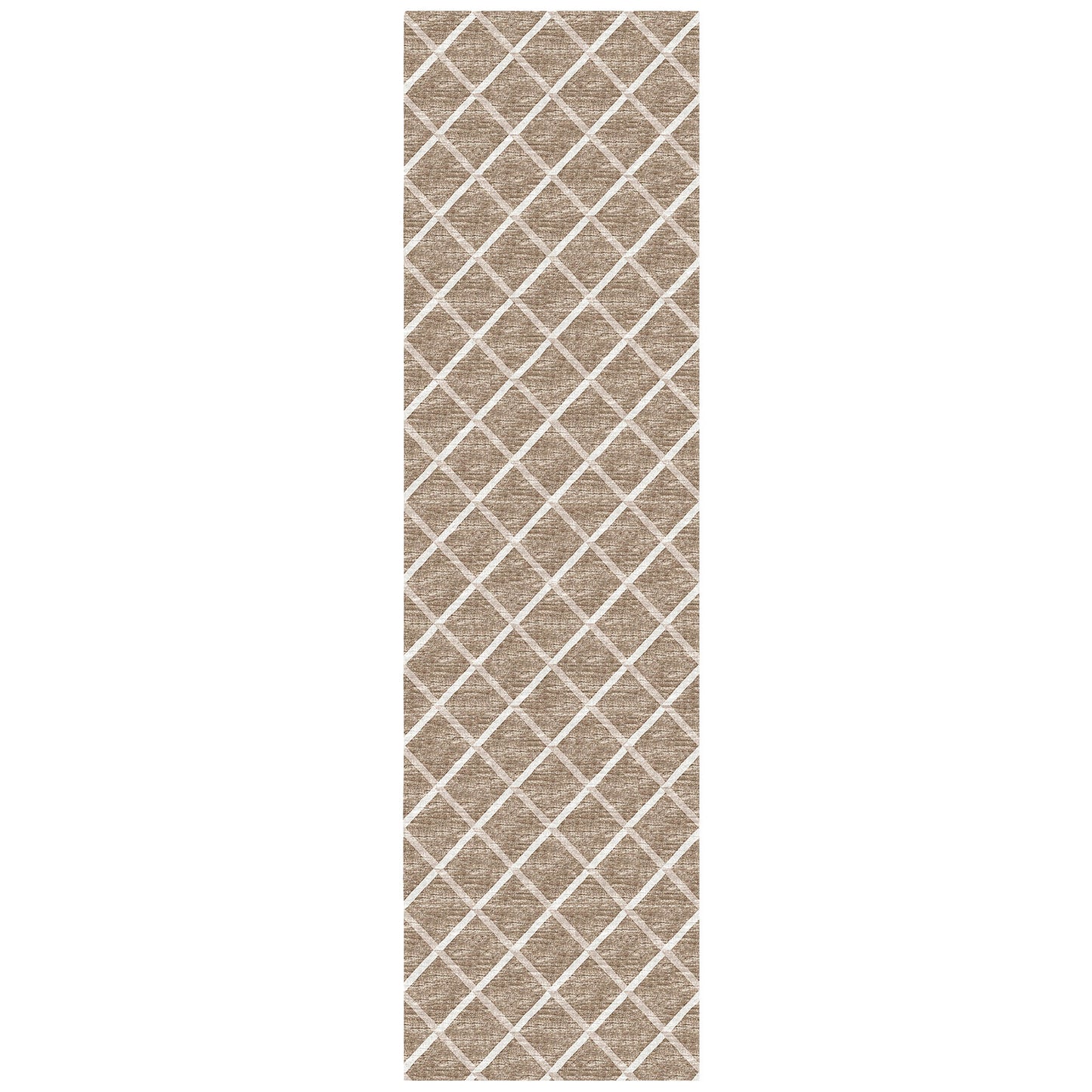 Indoor/Outdoor York YO1 Taupe Washable