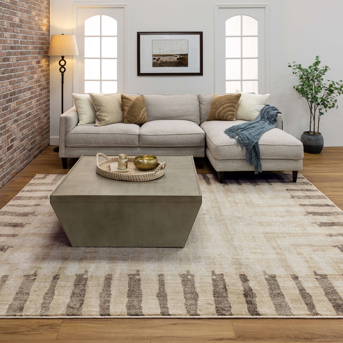 Karastan Rugs Zuma Tan Area Rug