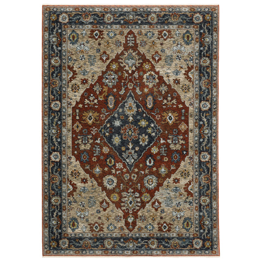 ABERDEEN 1143H Red Rug - ORIENTAL WEAVERS