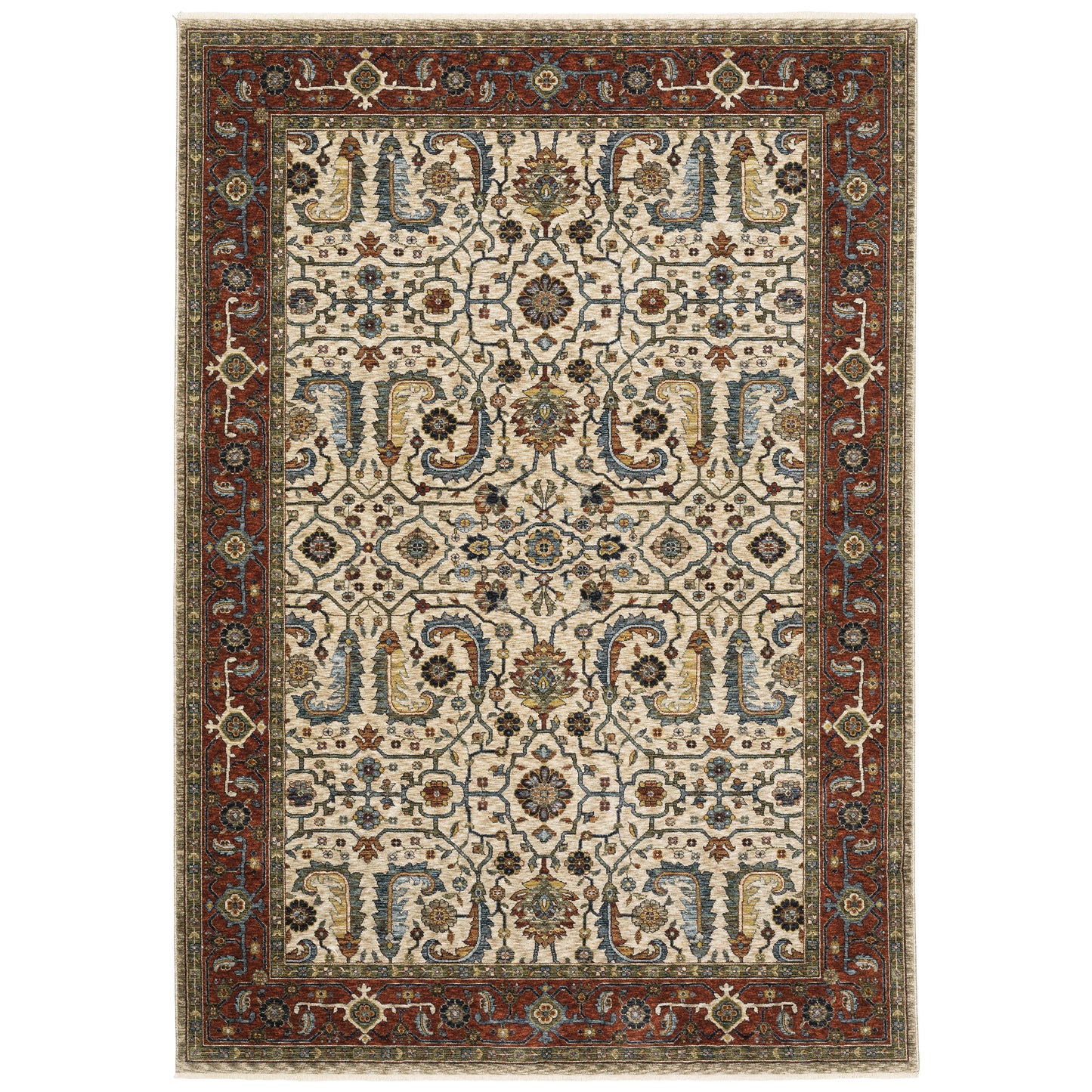 ABERDEEN 144D1 Ivory Rug - ORIENTAL WEAVERS