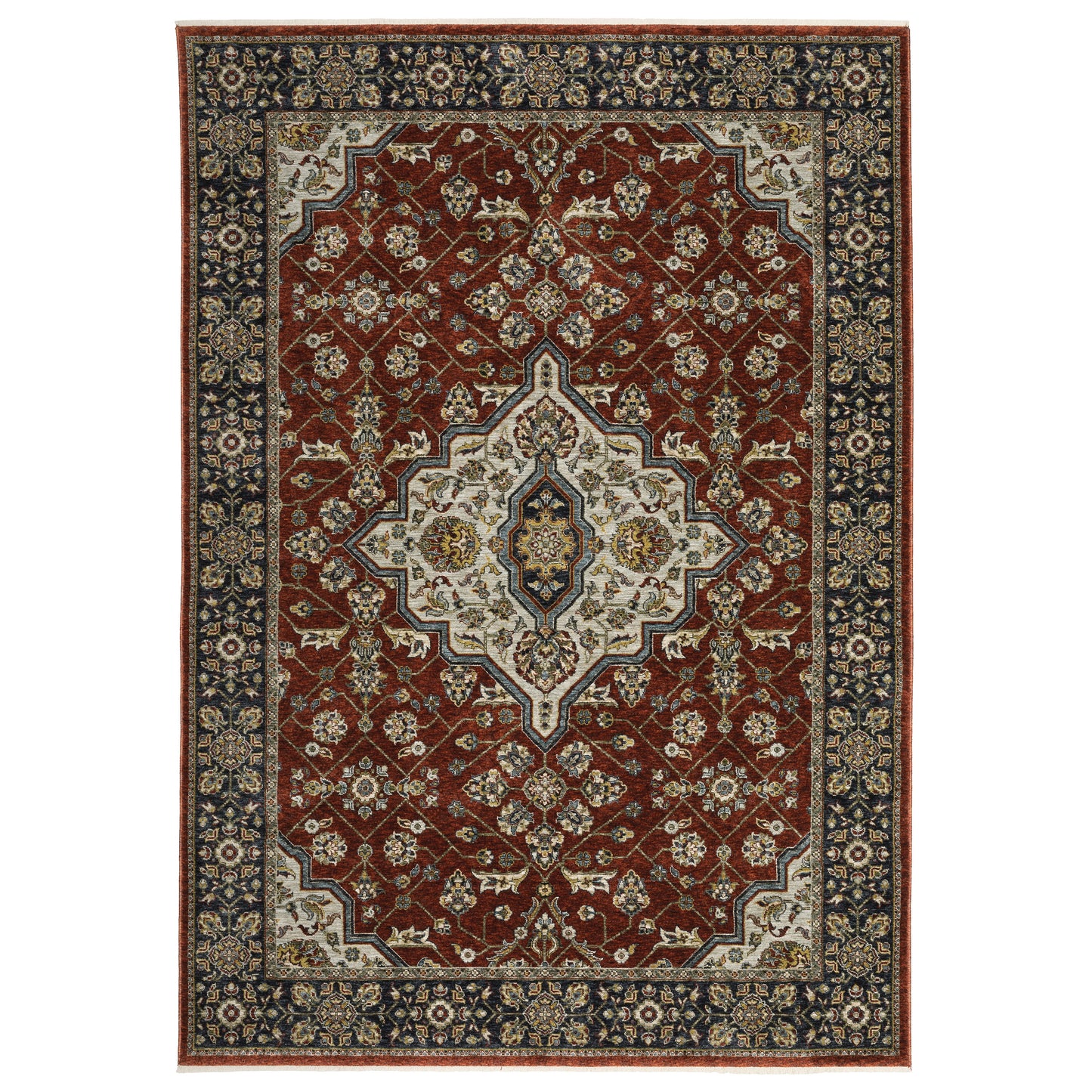 ABERDEEN 4151R Red Rug - ORIENTAL WEAVERS