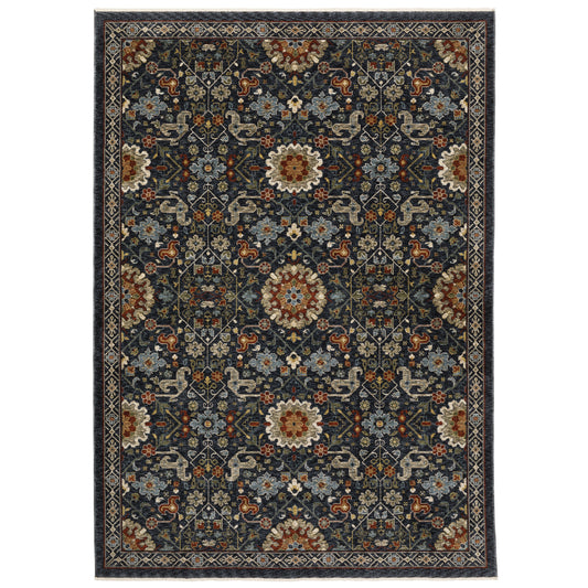 ABERDEEN 006B1 Blue Rug - ORIENTAL WEAVERS