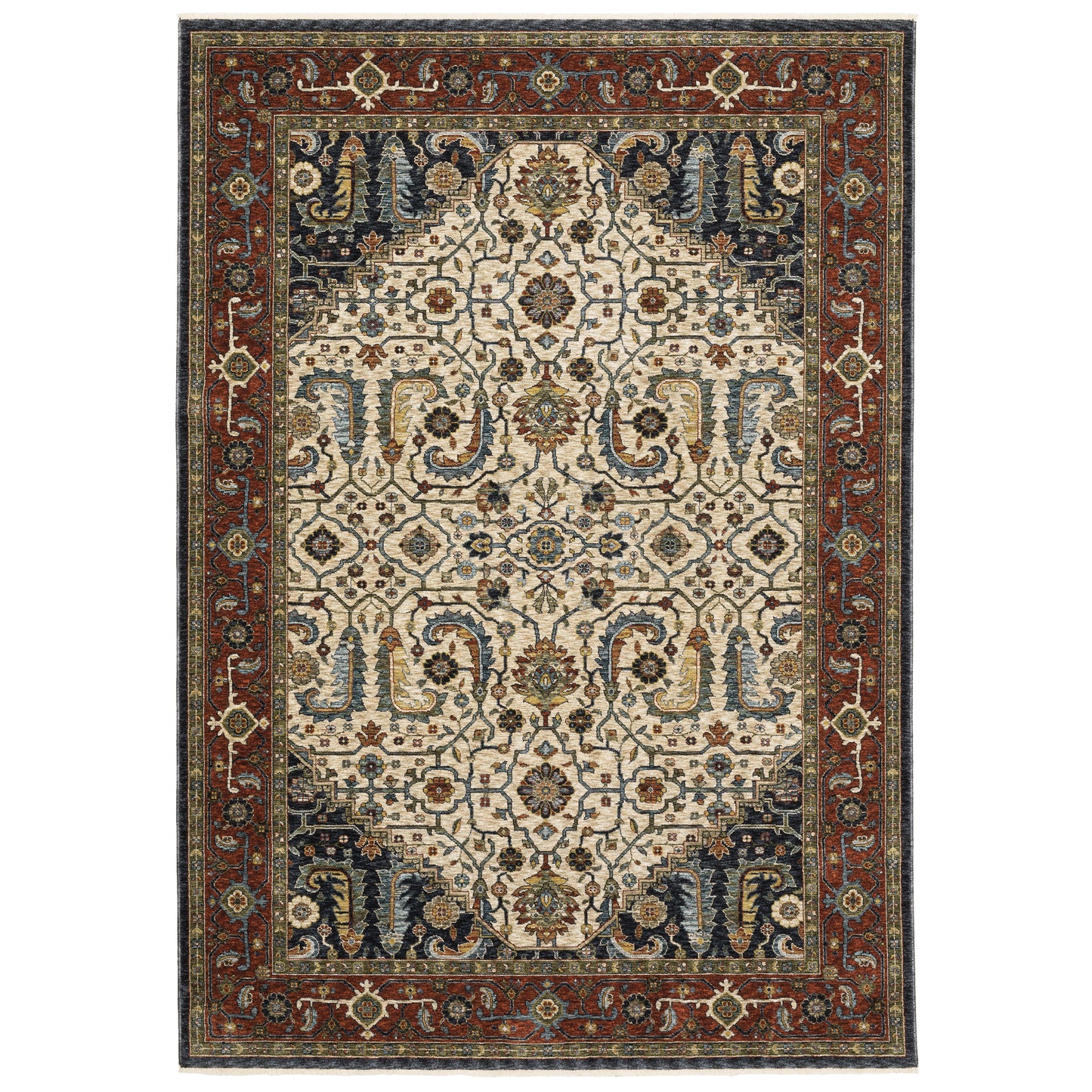 ABERDEEN 752W1 Ivory Rug - ORIENTAL WEAVERS