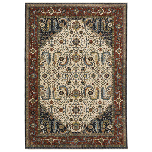 ABERDEEN 752W1 Ivory Rug - ORIENTAL WEAVERS