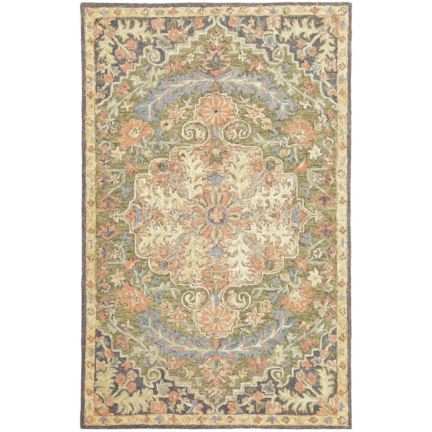 ALFRESCO 28401 Blue Rug - ORIENTAL WEAVERS