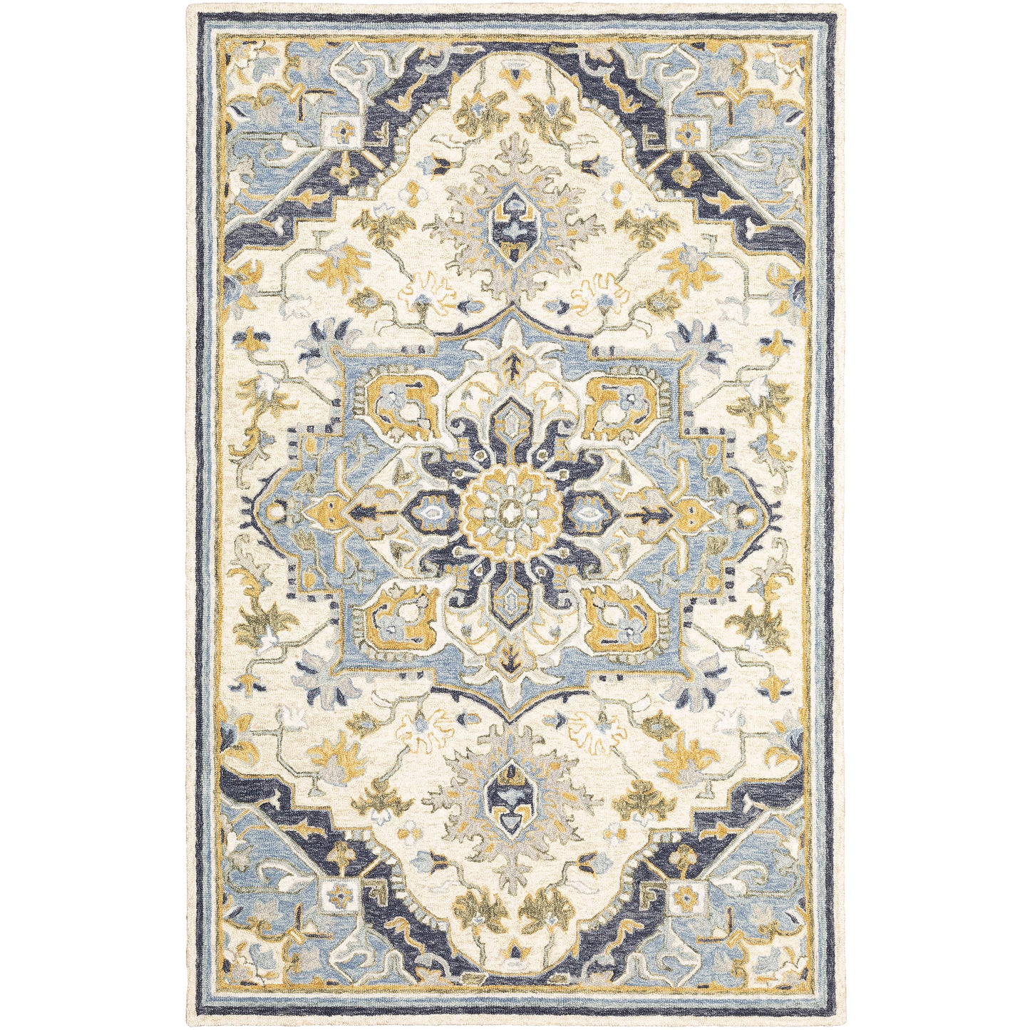 ALFRESCO 28402 Blue Rug - ORIENTAL WEAVERS