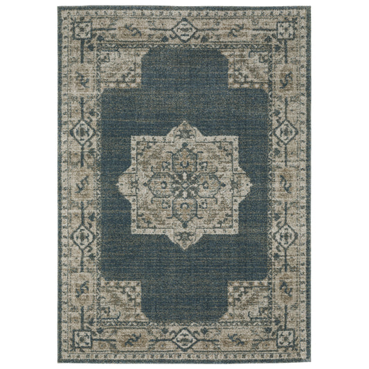 ALTON 5501B Blue Rug - ORIENTAL WEAVERS