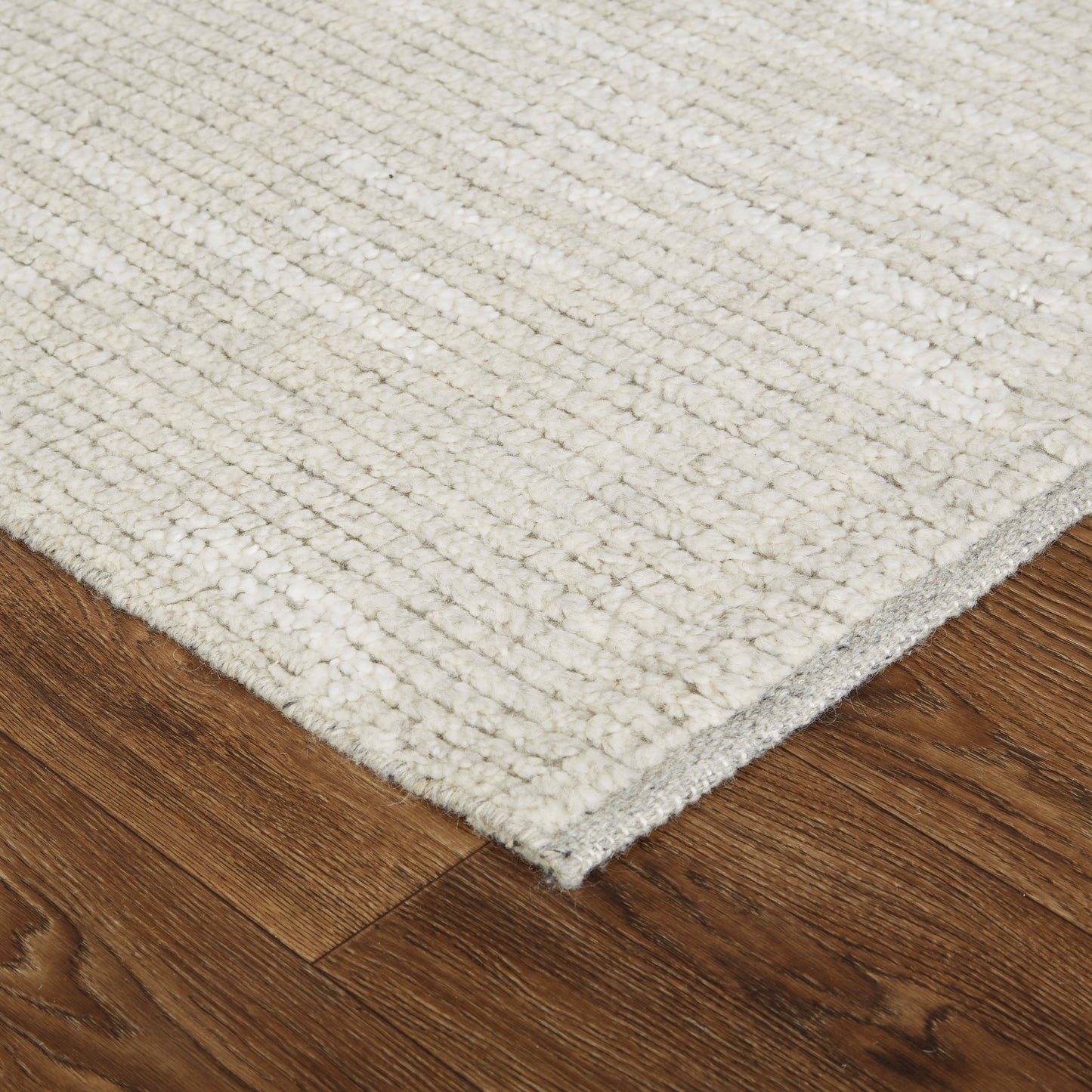 Alford Modern/Classic/Industrial Ivory/Tan Accent Rug