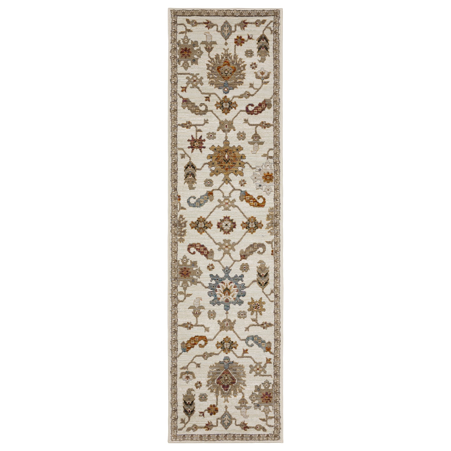 ANDORRA 2419B Ivory Rug - ORIENTAL WEAVERS