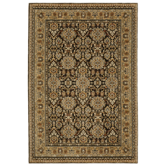 ANDORRA 2431A Brown Rug - ORIENTAL WEAVERS