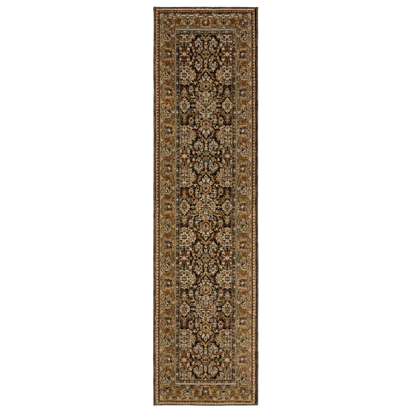 ANDORRA 2431A Brown Rug - ORIENTAL WEAVERS