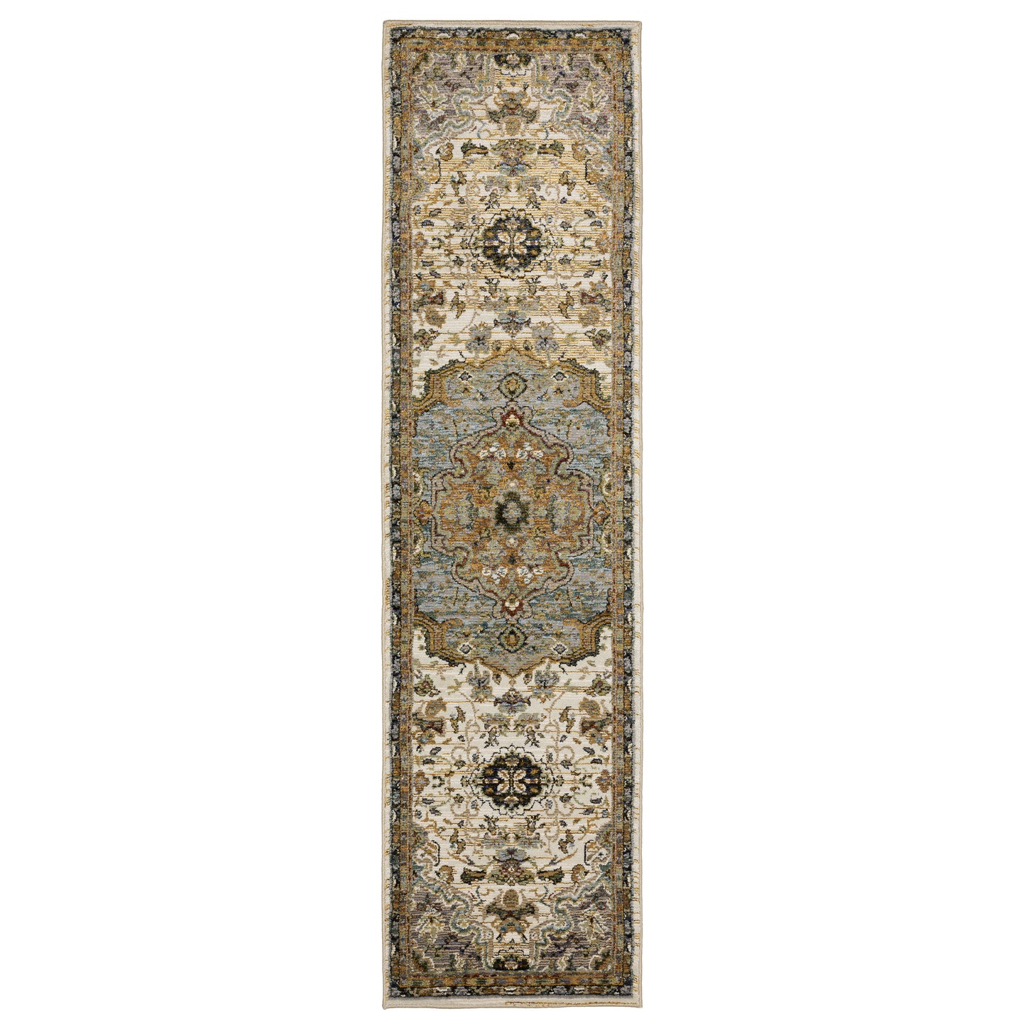 ANDORRA 2451B Ivory Rug - ORIENTAL WEAVERS