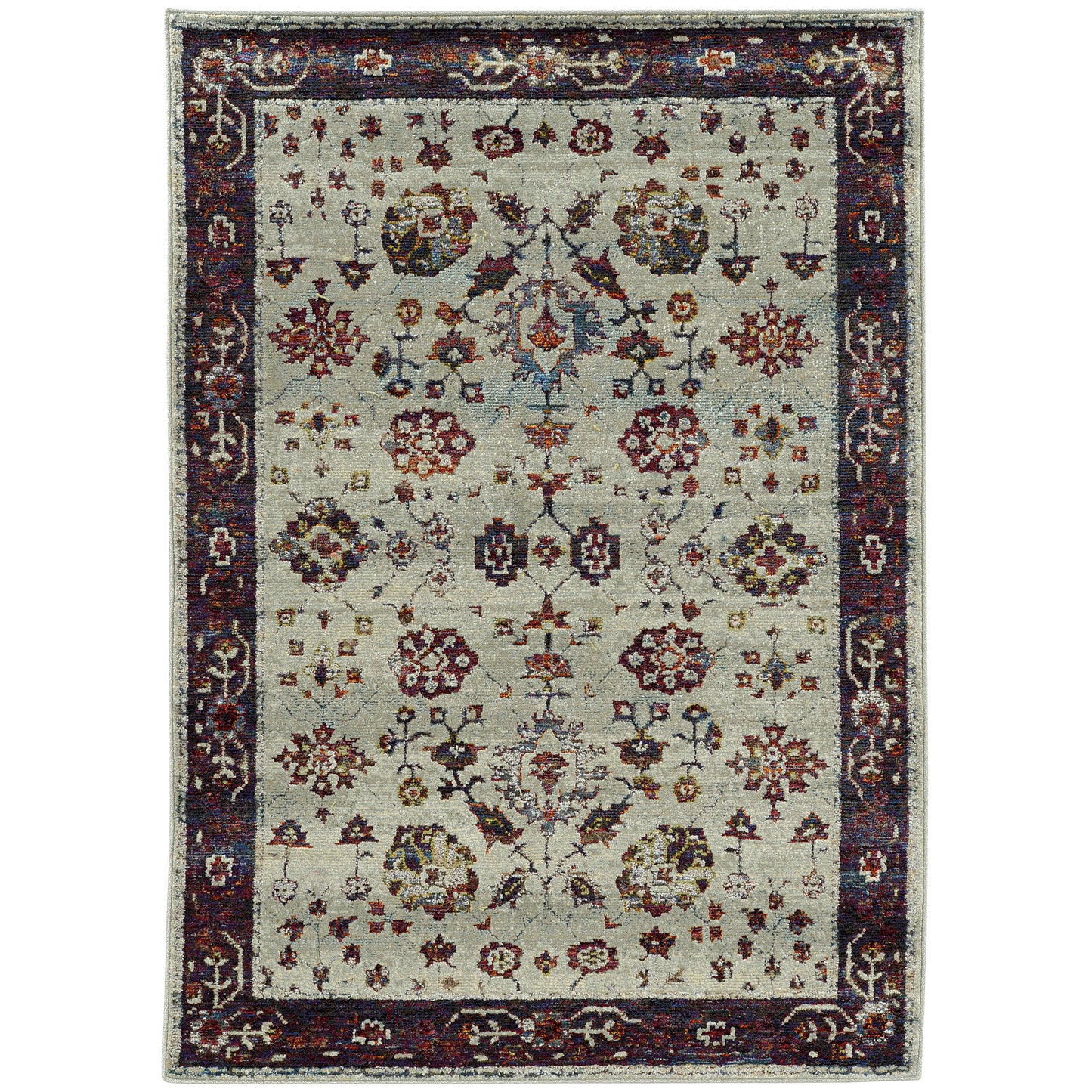 ANDORRA 6842D Stone Rug - ORIENTAL WEAVERS