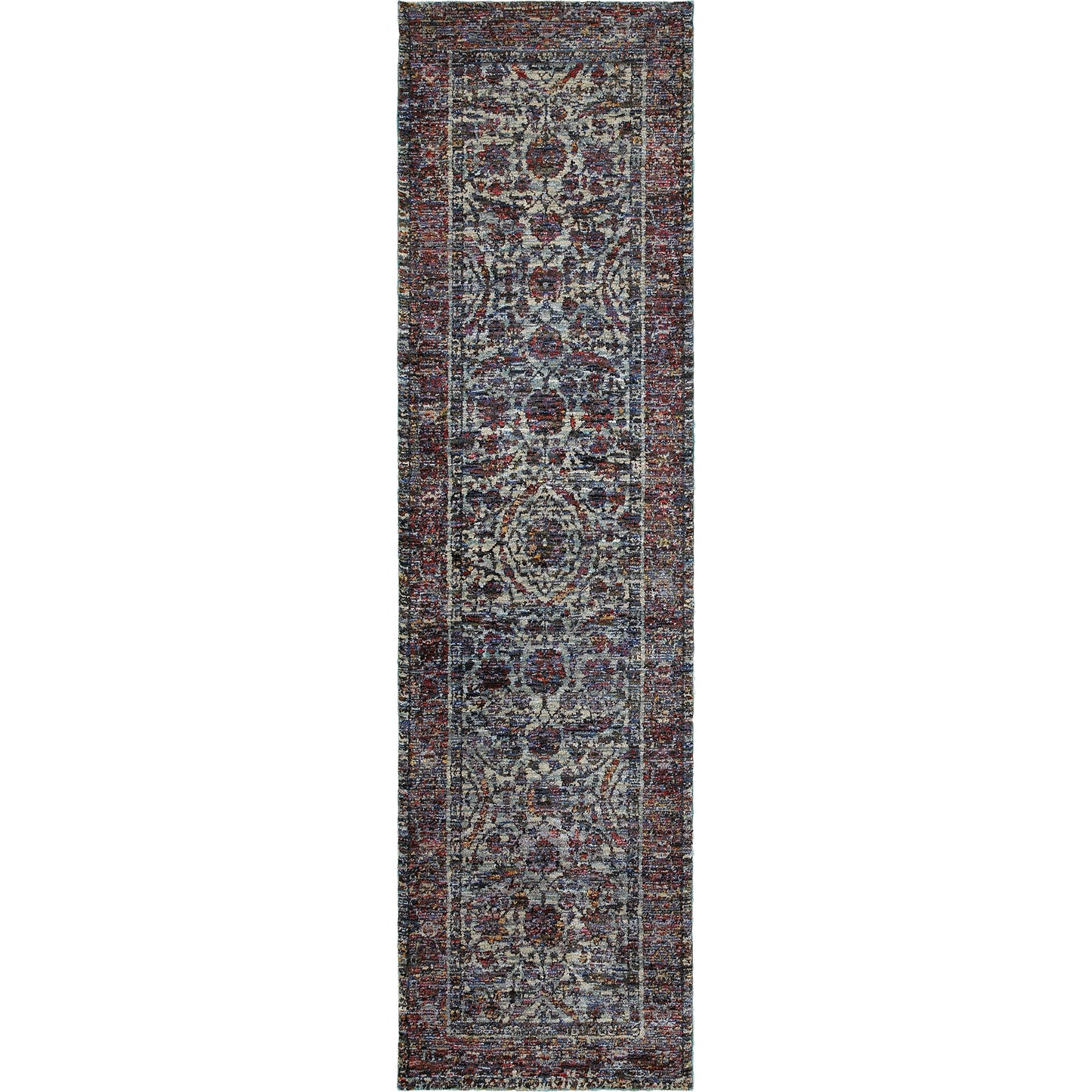 ANDORRA 6846B Blue Rug - ORIENTAL WEAVERS