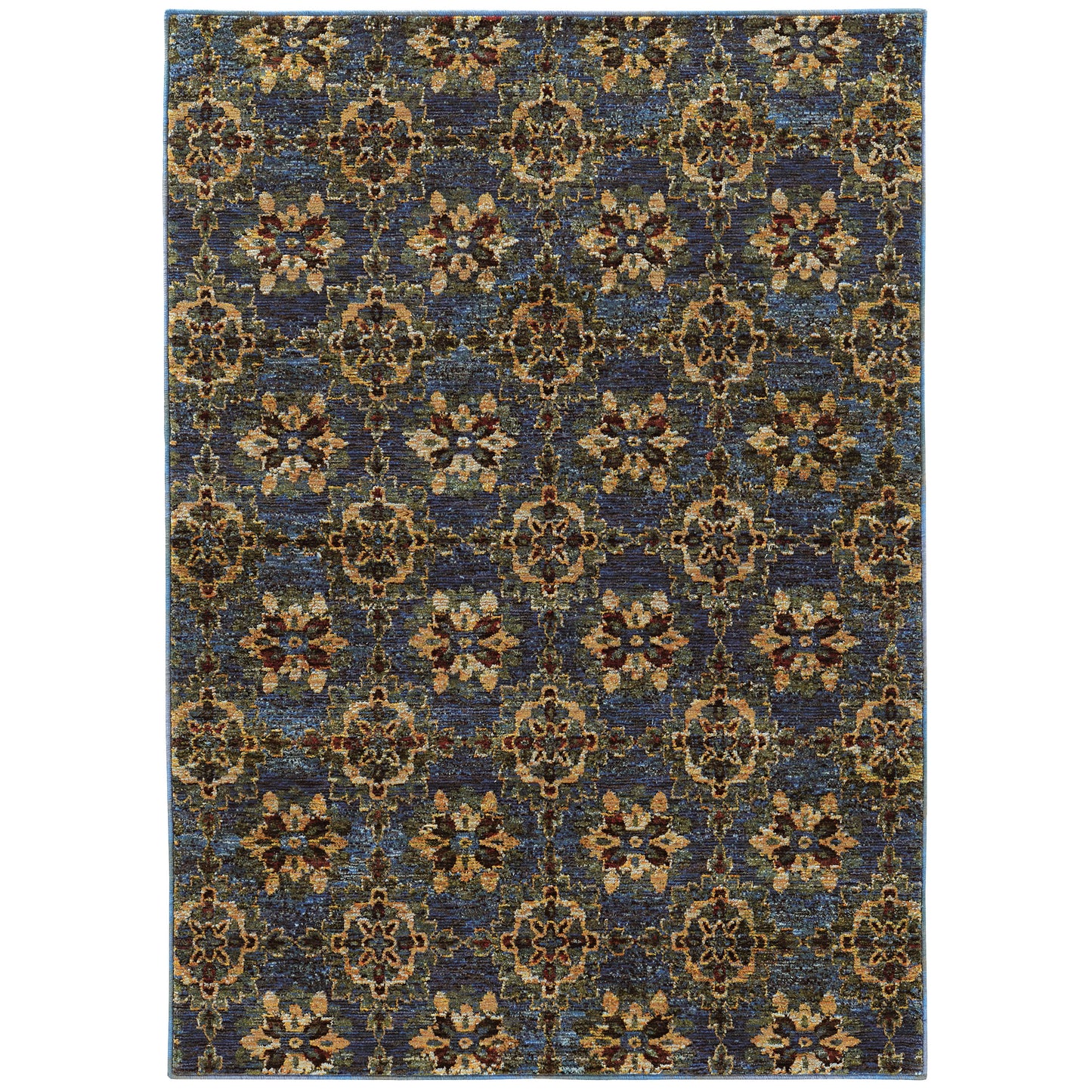 ANDORRA 6883C Blue Rug - ORIENTAL WEAVERS