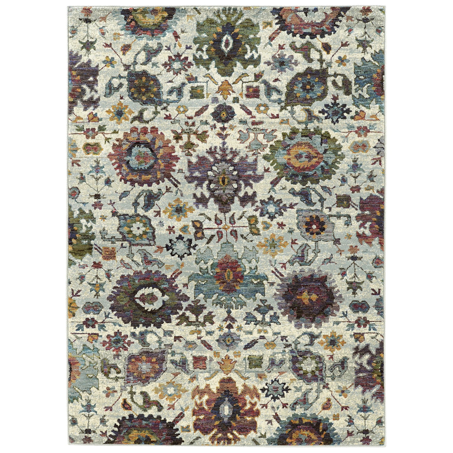 ANDORRA 7129A Stone Rug - ORIENTAL WEAVERS